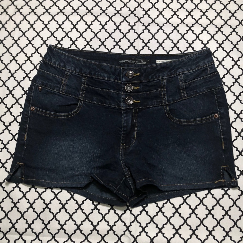 Hot Topic (LOVEsick) High Waisted Denim Shorts <3